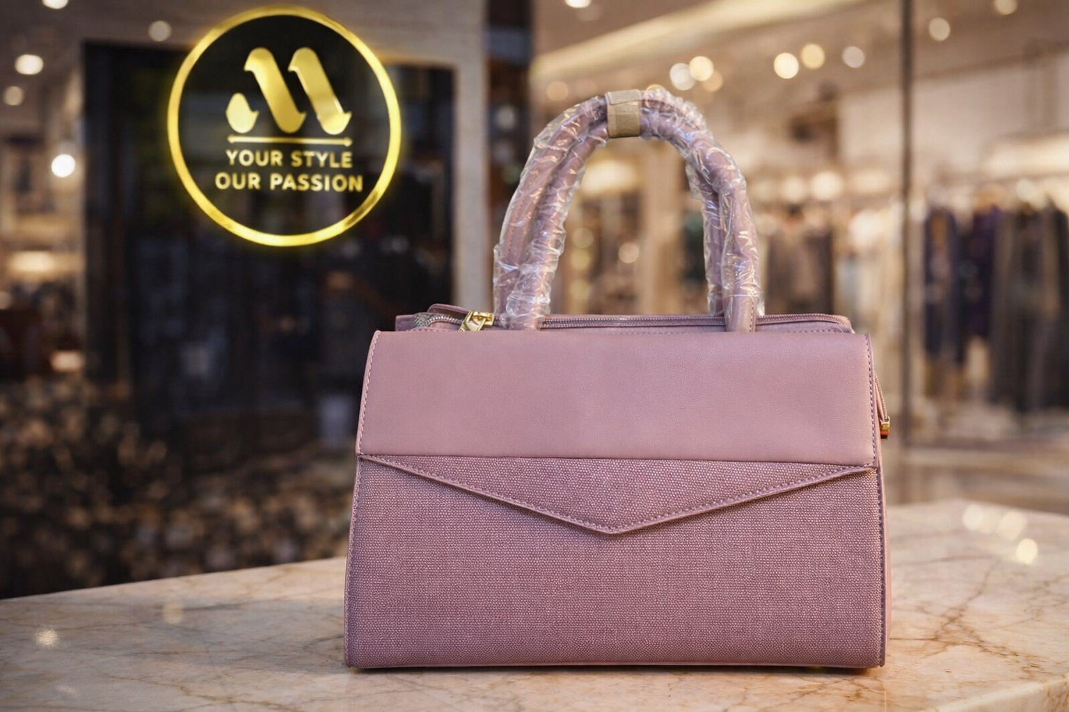 A2M The Dusty Rose Hand Bag