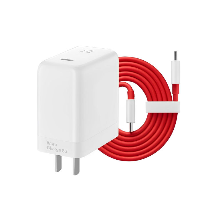OnePlus Warp 65 Charger 65W with Fast Charging Pd cable Fast Warp charger with cable for OnePlus 8, 8 Pro, 8T, 9 ,9pro, 9R, 10t, 10pro