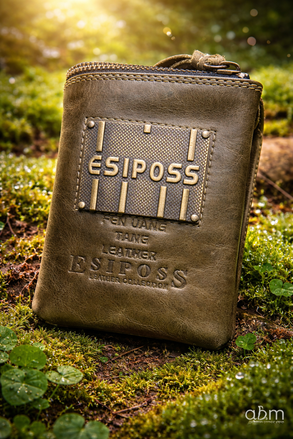 Premium Vintage Leather Zipper Wallet – ESIPOSS Style