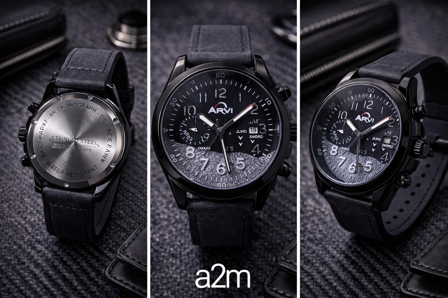 Sleek ARV chronograph watch